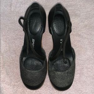 Teva Riviera Cork and Canvas Wedges